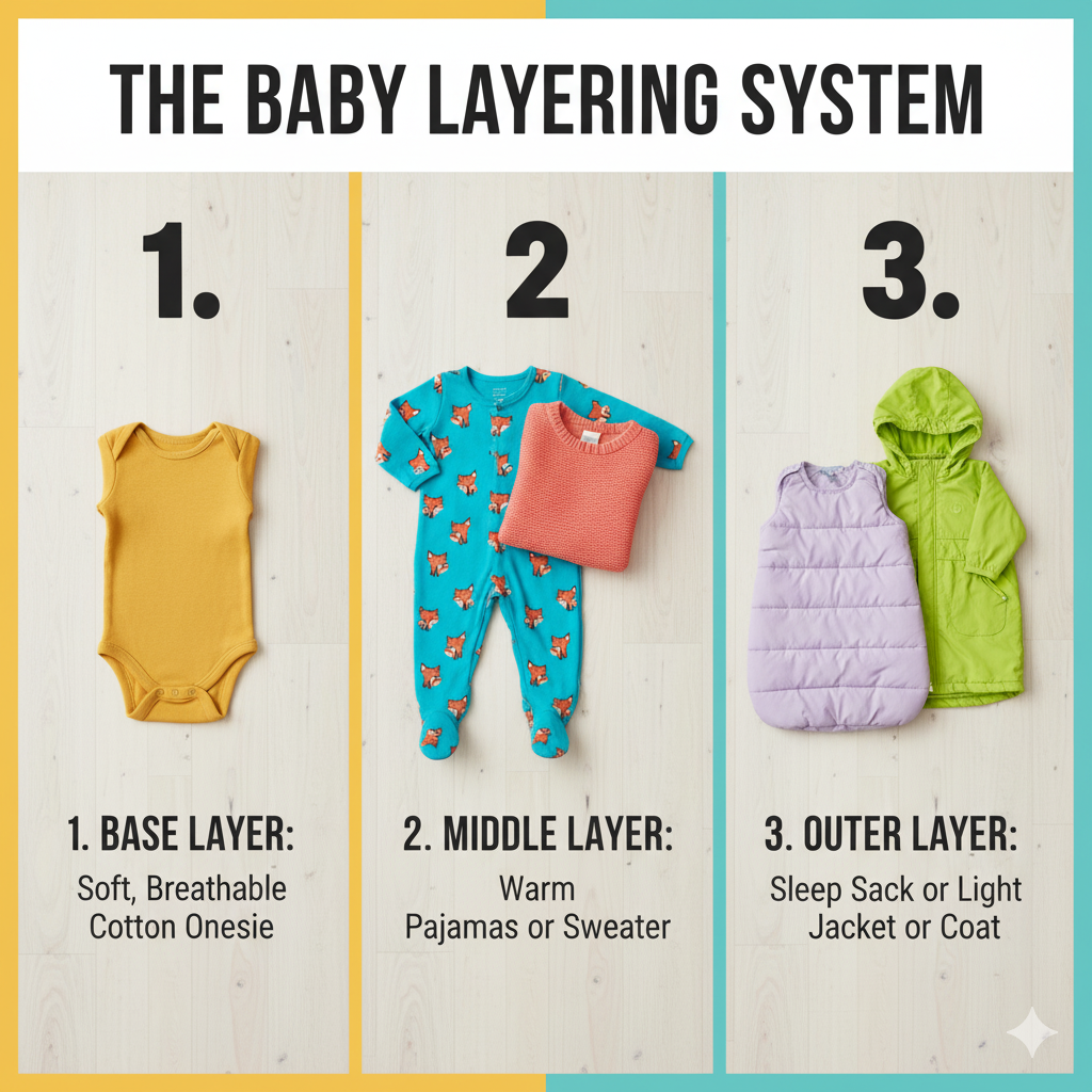 Featured image for 3 Layer Rule for Baby: Dressing for Comfort and Safety